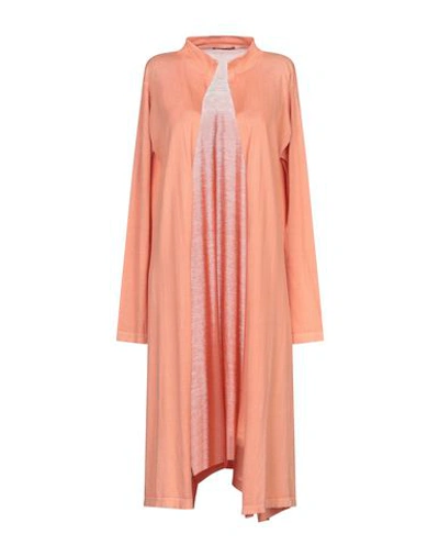 Shop Boglioli Cardigan In Salmon Pink