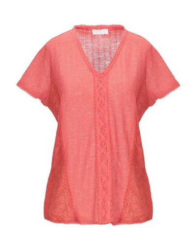 Shop Intropia Sweater In Coral