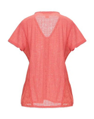 Shop Intropia Sweater In Coral