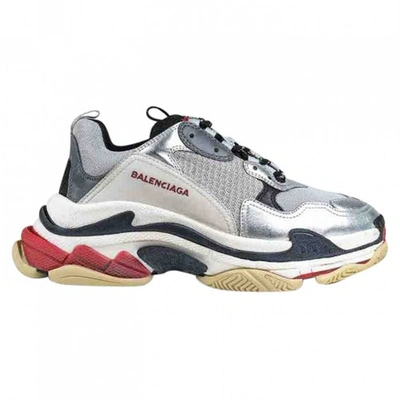 Pre-owned Balenciaga Triple S Low Trainers In Multicolour