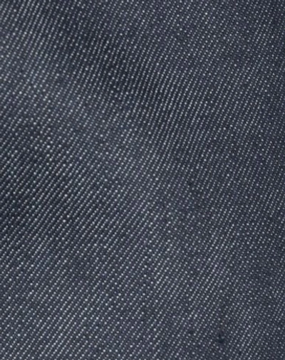Shop Burberry Woman Jeans Blue Size 28 Cotton, Leather