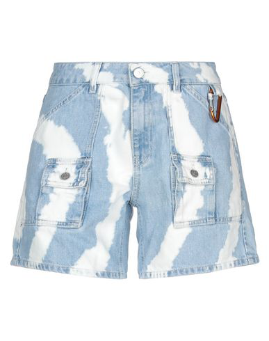 Ganni Denim Shorts In Blue | ModeSens