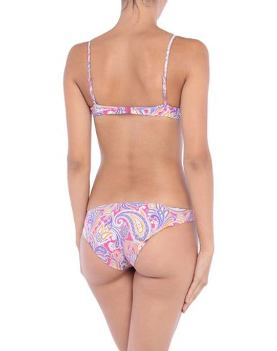 Shop Etro Bikini In Fuchsia