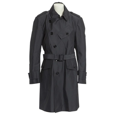 Pre-owned Burberry Grey Coat