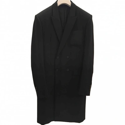 Pre-owned Givenchy Black Wool Coat