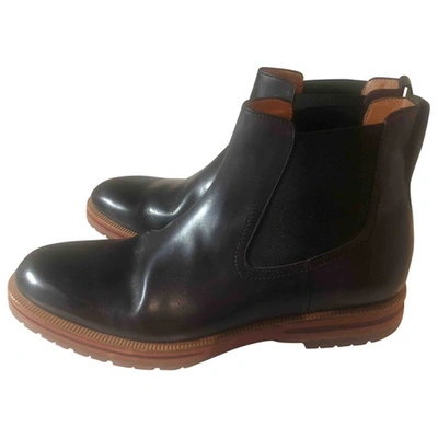 Pre-owned Berluti Black Leather Boots