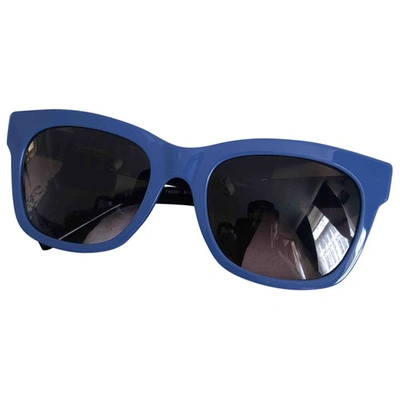 Pre-owned Fendi Blue Plastic Sunglasses