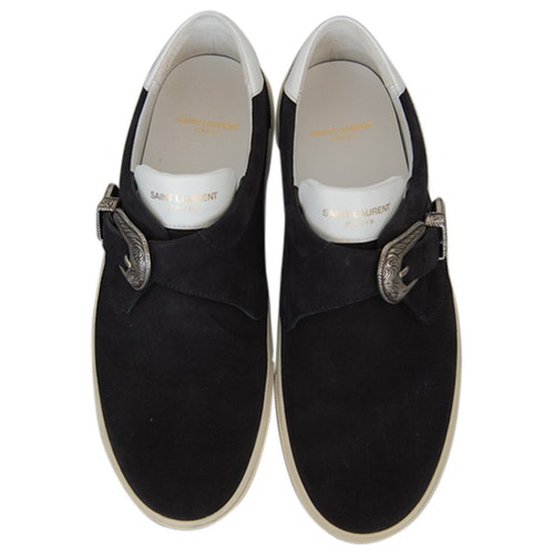 saint laurent trainers black