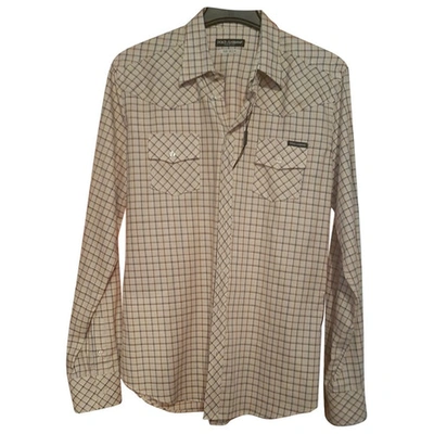 Pre-owned Dolce & Gabbana Shirt In Beige