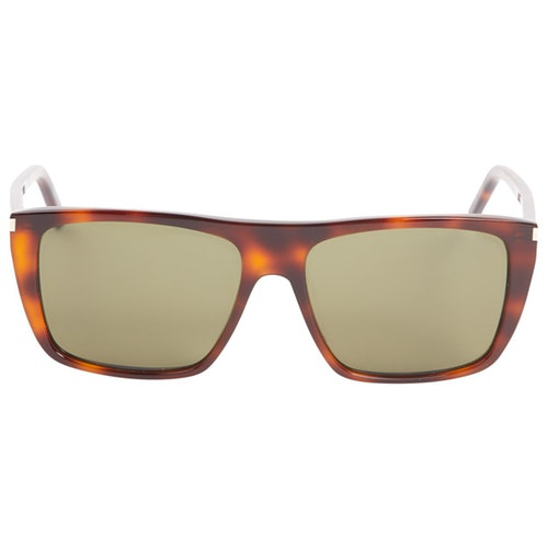 Saint Laurent Brown Sunglasses | ModeSens