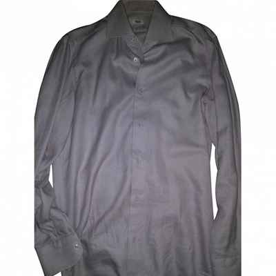 Pre-owned Barba Shirt In White