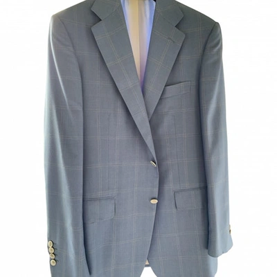 Pre-owned Stefano Ricci Turquoise Cashmere Jacket