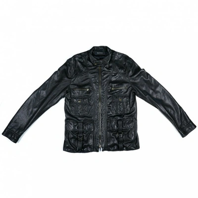 Pre-owned Gucci Black Leather Jacket