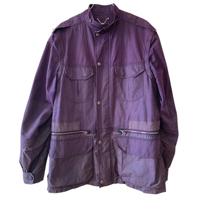 Pre-owned Louis Vuitton Jacket In Purple