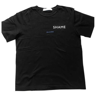 Pre-owned Walk Of Shame Black Cotton T-shirts