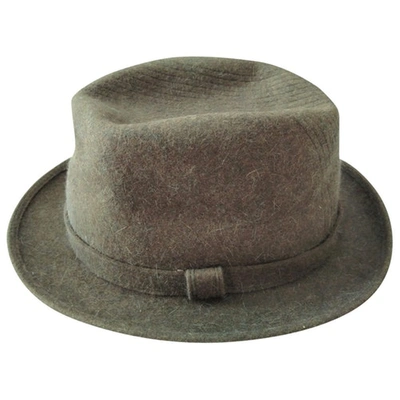 Pre-owned Borsalino Wool Hat & Pull On Hat
