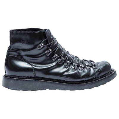 Pre-owned Givenchy Black Leather Boots