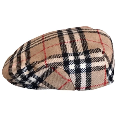 Pre-owned Burberry Wool Hat & Pull On Hat