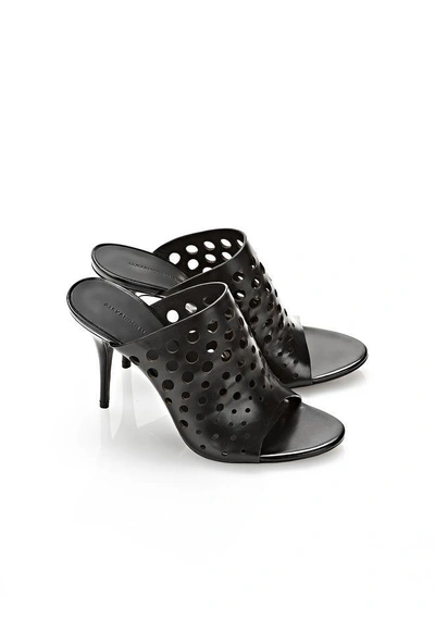 Shop Alexander Wang Gemma High Heel Sandal In Black