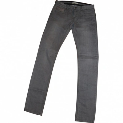Pre-owned Chevignon Grey Cotton - Elasthane Jeans