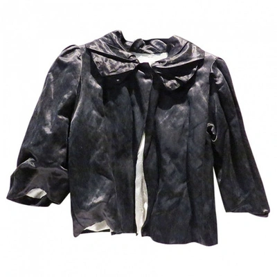 Pre-owned Lanvin Black Polyester Jacket
