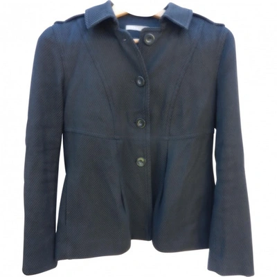 Pre-owned Sandro Black Wool Jacket