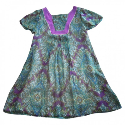 Pre-owned Sandro Multicolour Silk Dress