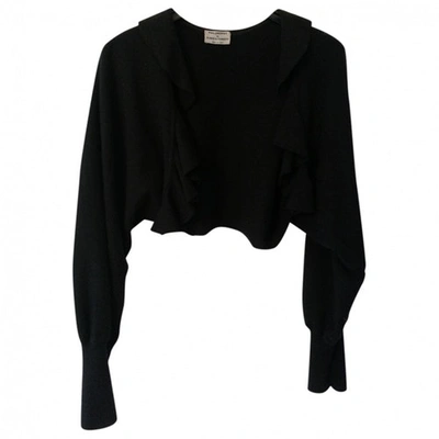 Pre-owned Alberta Ferretti Black Wool Knitwear