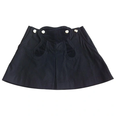 Pre-owned Bernhard Willhelm Black Cotton Skirt