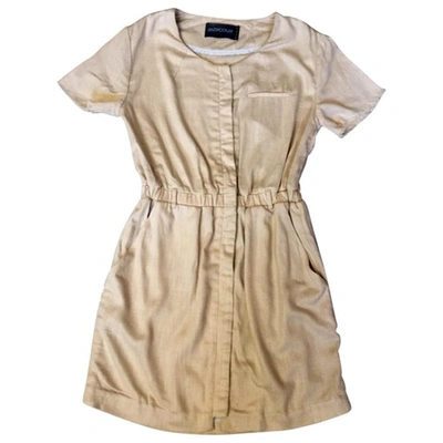 Pre-owned Antipodium Beige Cotton Dress