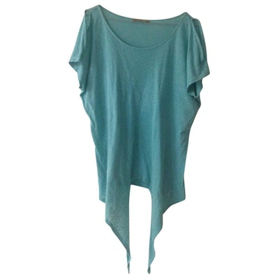 Pre-owned Patrizia Pepe Blue Top