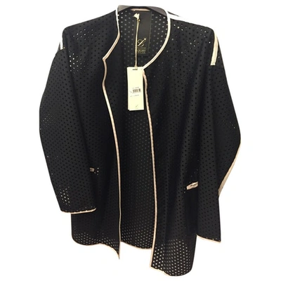 Pre-owned Luxury Fashion Black Polyester Jacket