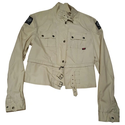 Pre-owned Belstaff Color Blanco Roto In White