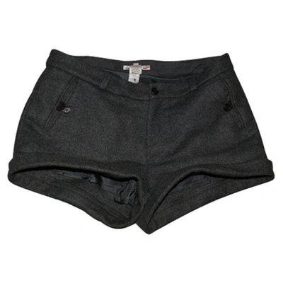 Pre-owned Bonpoint Grey Wool Shorts