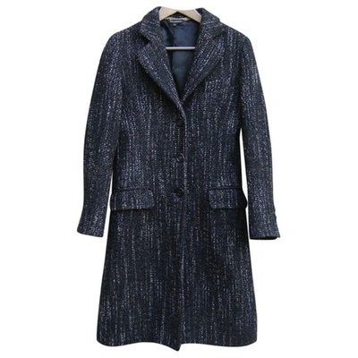 Pre-owned Tara Jarmon Coat In Black