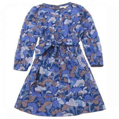 Pre-owned Marc Jacobs Blue Cotton Dress