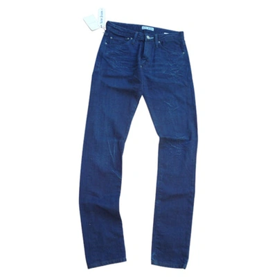 Pre-owned Acne Studios Blue Cotton Jeans