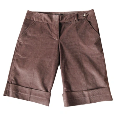 Pre-owned Barbara Bui Brown Cotton Shorts