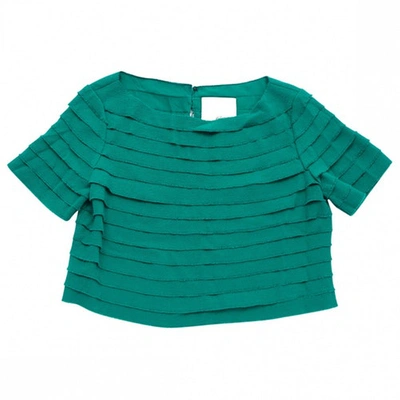 Pre-owned 3.1 Phillip Lim / フィリップ リム Wool Top In Green