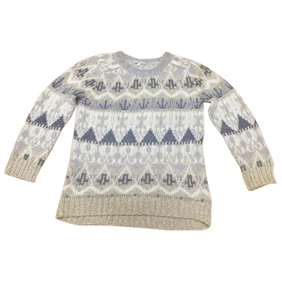 Pre-owned Claudie Pierlot Jumper In Beige