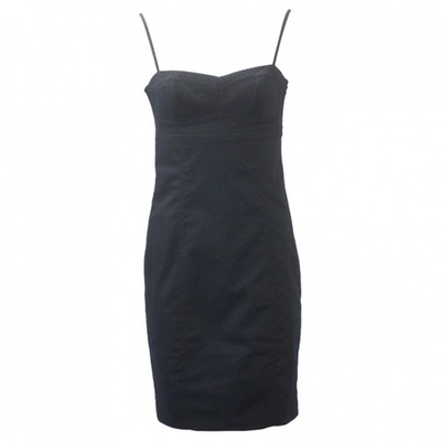 Pre-owned Alexander Wang T Mini Dress In Black