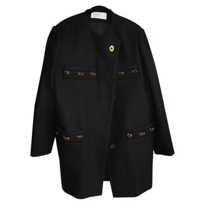 Pre-owned Chloé Black Wool Coat