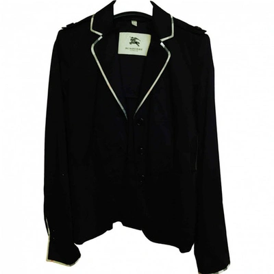 Pre-owned Burberry Short Vest In Black