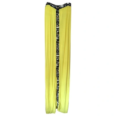 Pre-owned T-bags Maxi Dress In Yellow