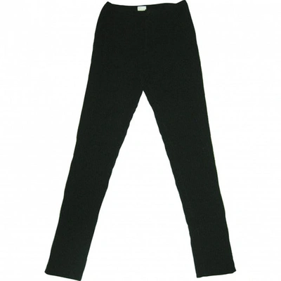 Pre-owned Opening Ceremony Wool Straight Pants In Green