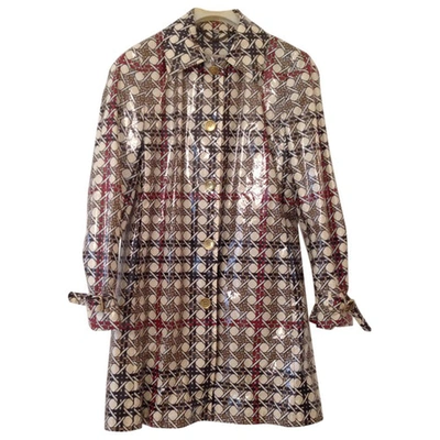 Pre-owned Burberry Trench Coat In Multicolour