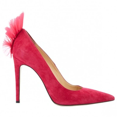 Pre-owned Pinko Suede High Heel