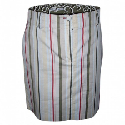 Pre-owned Tommy Hilfiger Mini Skirt In Multicolour