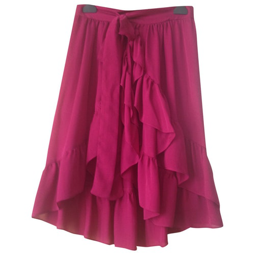 Isabel Marant Pink Silk Skirt | ModeSens