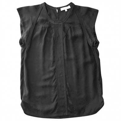 Pre-owned Iro Black Silk Top